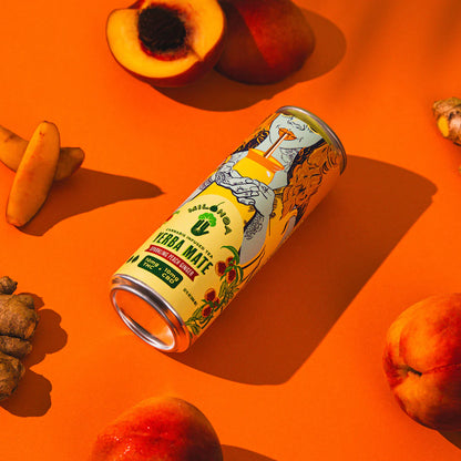 Milonga | Peach - Ginger Yerba Mate 10mg