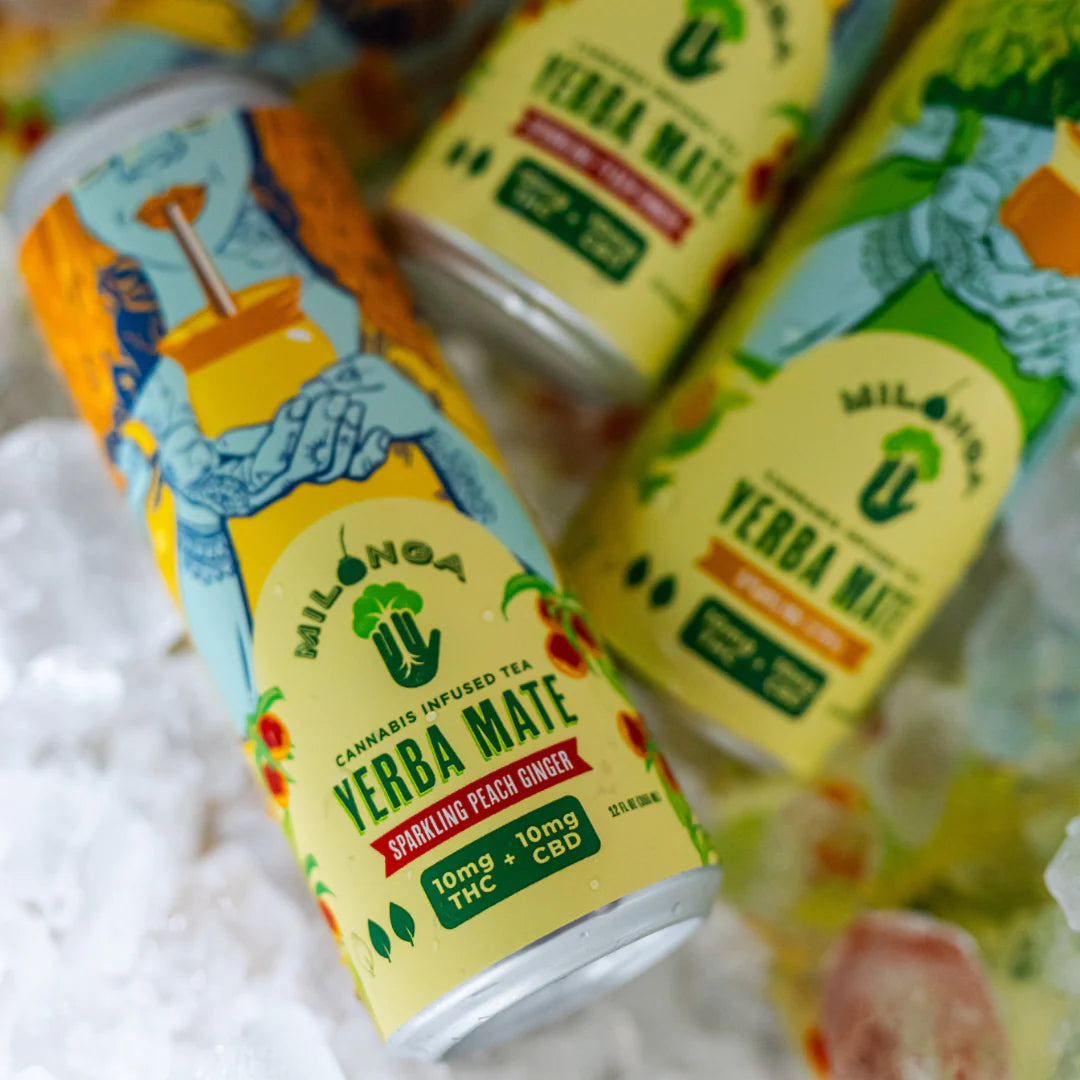 Milonga | Peach - Ginger Yerba Mate 10mg