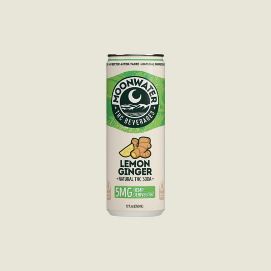 Moonwater | Lemon Ginger 5mg